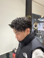 アレーズバイベニボンズ(Alaise by Beni,Bond's) ラフパーマ×メンズショート