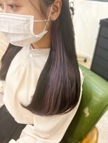 マリアバイアフロート(Maria by AFLOAT)&nbsp;【山田】インナーカラー　つやラベンダーピンク