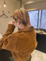 カンナ オーガニック ヘアデザイン(CANNA ORGANIC & HAIR DESIGN)&nbsp;オレンジ三毛猫ミックスカラー