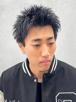 ルースト 南堀江店(ROOST)&nbsp;刈り上げセンターパート/波巻きツイストスパイラル/南堀江