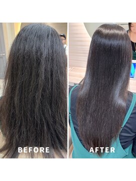 アース 渋谷店(HAIR&MAKE EARTH) 美髪ストレート