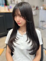 リアン 本厚木(LIAN)&nbsp;レイヤーカットハッシュカットミディアムレイヤー顔周りカット