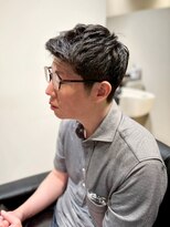 エムエイチザバーバー 本町(MH THE BARBER) アップバングビジネスショート【北浜・淀屋橋】