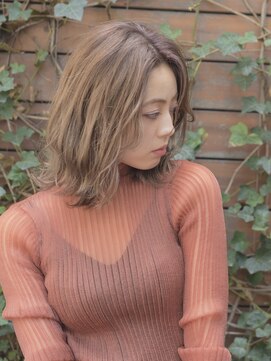 バイオレット 表参道店(Violet) ハイトーン鎖骨ミディ♪