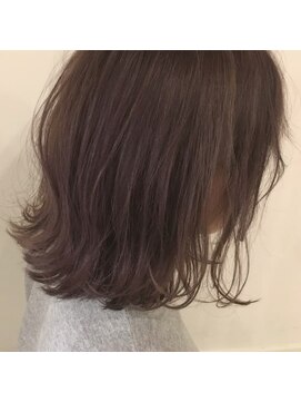 キャンバス バイ ネオリーブ 横浜西口(Canvas by neo.) ラベンダーグレージュ × 切りっぱなし