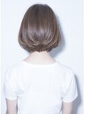 大人ナチュラル小顔ショート