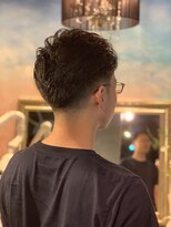 アスイン(asuin)&nbsp;スパイシーフェードカット。笑