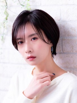 エルデ ナインズ ヘアー スタンド 川口店(elde 9's HAIR STAND) 簡単スタイリング,フォギーベージュ,耳かけ[川口/川口駅]