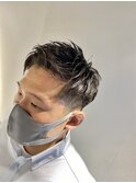大人の刈り上げビジネスショート