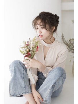 トティア 福島(Totia) 【Totia福島】ルーズアップ×オリーブグレージュ