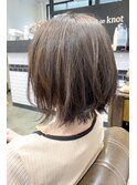 ☆アッシュグレー×レイヤーボブ☆