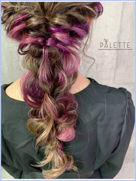パレット 町田店(PALETTE) かわいいあみおろしアレンジ☆　町田/町田駅/JR町田駅