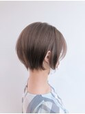 丸みショートボブ