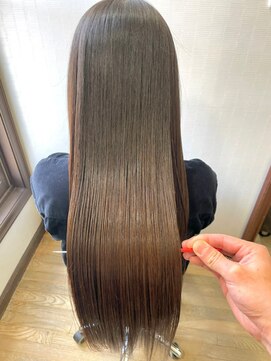 美容室 メザミー MESAMIES サラサラうる艶×髪質改善ストレート★魅惑のなめらかな指通り