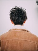 無造作メンズパーマ