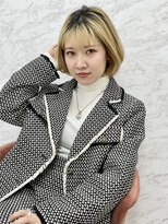 インデックスヘアーユー 錦糸町店(in'dex hair - U)&nbsp;大人女子のハイトーンカラー［ケアブリーチ/韓国/ボブ/カラー］