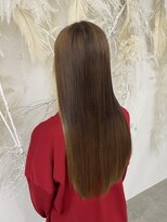 イレス 新札幌店(IRESU) ドレスヘア/ショコラアッシュ/弱酸性縮毛矯正