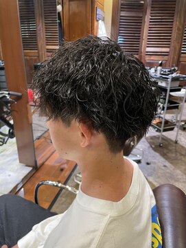 リットジェンツ 千葉(Lit Gents) カット&波巻きスパイラルパーマ【SHOHEI】