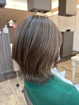 ベルプロッドバイアルター 千葉(bel. prod by aL-ter)&nbsp;【bel.高野】グレージュカラー/シルキーベージュ/斜めバング