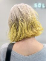 ソル ジングウマエ(SOL JINGUMAE)&nbsp;インナーカラーケアブリーチイヤリングカラーハイライトレイヤー