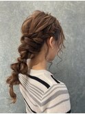 お呼ばれヘアセット