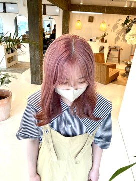 スリールヘアー(suri-ru hair) pinkbeige