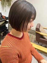 ネウィ グランデ 横浜(newi grande) ヘルシースタイル/モードヘア/学生/暗髪/切りっぱなしボブ