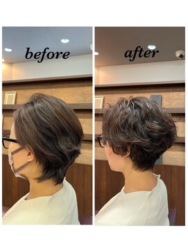 ムード 金沢文庫([mu;d]) 【山崎】ショートスタイル