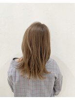 ユニコ(unico)&nbsp;ミルクティーベージュ/ダブルカラー/白髪ぼかし