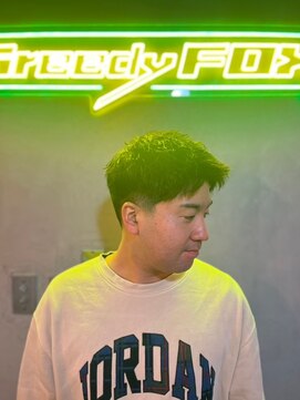 グリーディーフォックス 代々木(Greedy FOX) 波巻き/ハイライト/マッシュパーマ/ウルフ[シェービング]