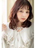 ベージュピンク大人かわいいエアリーミディZ川口10代20代30代