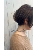 umi machi ラフこなれ感ショート 2024/2/3