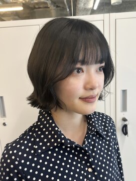 アリュウル 表参道 青山(Allure) グレージュ×巻けるデザインボブ◎ 佐藤