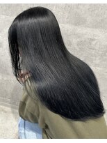 ルイス(L'wis) ブリーチなし！ブルーブラック・ロングレイヤー♪【L'wis乙津】