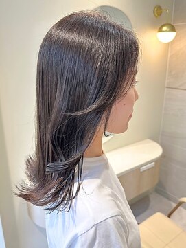 ミズチャーム(Ms.CHARM) デザインカラーレイヤーカットウェットヘアくびれレイヤー