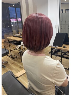 アフィネ ヘアライフデザイン(Affiner HAIR LIFE DESIGN) 透明感抜群ピンクルーツカラー