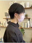 【soso 伊勢田】耳掛けショート【横浜/ブリーチ】