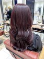 クアトログランシュ ひたちなか店(QUATRO×GranCieux)&nbsp;ブリーチ無しピンクブラウン