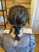 セラヴィ 編み下ろしヘア