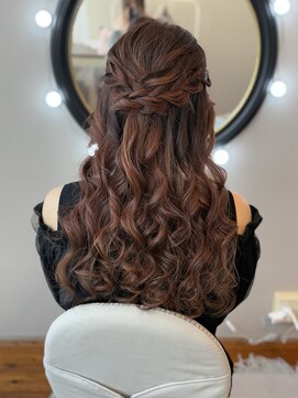 コマリ(comari) ハーフアップ