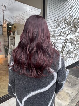 ルシードスタイルアートラッシュ(LUCIDO STYLE ARTRUSH) ボルドーカラー髪質改善トリートメント