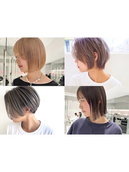 【ドライカット\3500】絶妙なニュアンスの小顔見せカット◎ゆれるショートに気分も◎【立川駅/立川南口】