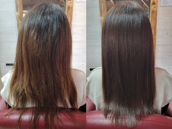 リノ(Lino.)の写真/年齢や季節に伴う髪のお悩みがある方必見！話題の《髪質改善トリートメント》で極上のうるツヤ髪へ♪