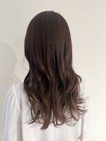アヴァンスクロス あべのルシアス店(AVANCE.CROSS)&nbsp;艶感クールブラウン×髪質改善カラー