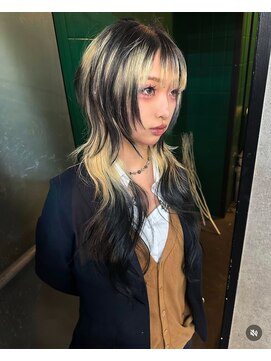 アリートウキョウ(ALLY TOKYO) シャギーウルフカットロングウルフ中性ウルフレイヤーカット