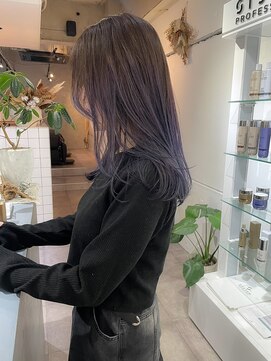 イマ 名駅店(ima) ロング/グラデーション/ムラサキ/ラベンダー