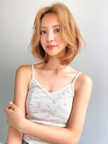 エース (ACE)&nbsp;ACE 横浜　ハニーブラウン×内巻きボブ