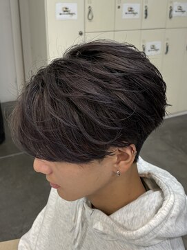 バース バイ ハピネス(BIRTH by happiness) 曲がる縮毛矯正/センターパート/ニュアンスパーマ