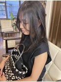大人の暗髪透明感
