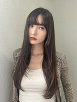 カゼ ダイカンヤマ Kaze DAIKANYAMA&nbsp;抜け感レイヤーロング/顔周りレイヤーロング/モードロング